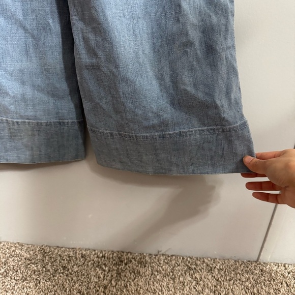 Alice + Olivia Chambray Sleeveless Jumpsuit Size 0 - Picture 10 of 13